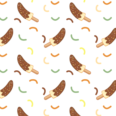 Banana Patternのイラスト素材
