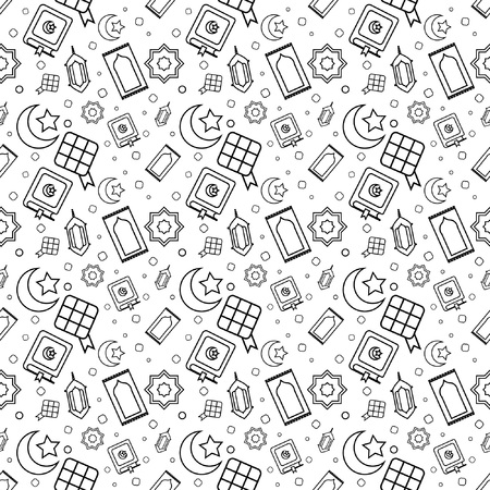 Ramadhan Patternのイラスト素材