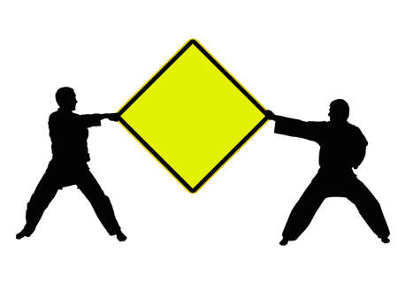 USA Road sign Indicating karatの写真素材