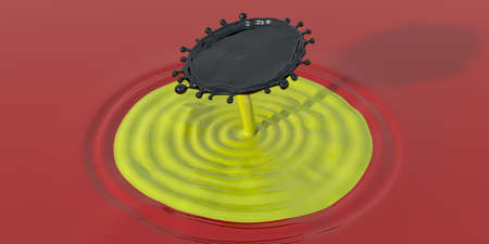 Splash color Germanyの写真素材