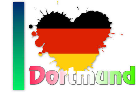 I love Dortmundの写真素材