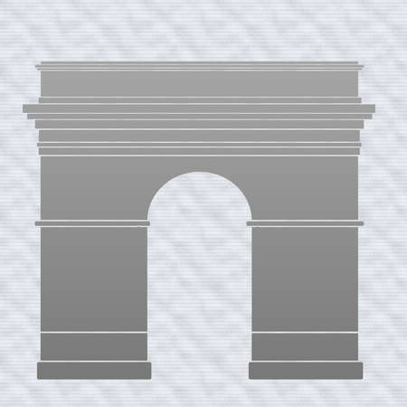 Arc de Triomphe grungeの写真素材