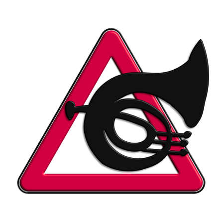 Warning or red attention music