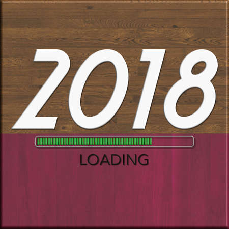 2018 loadingの写真素材