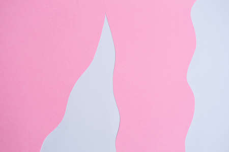 Autumn composition. brown scarf, dry leaves on white background. Autumn, autumn concept. Flat lay, top view, copy spaceの写真素材