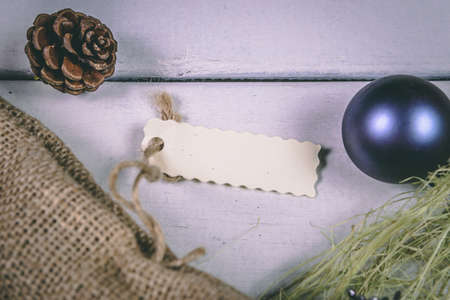 Christmas and New Year holidays background, winter season.の写真素材