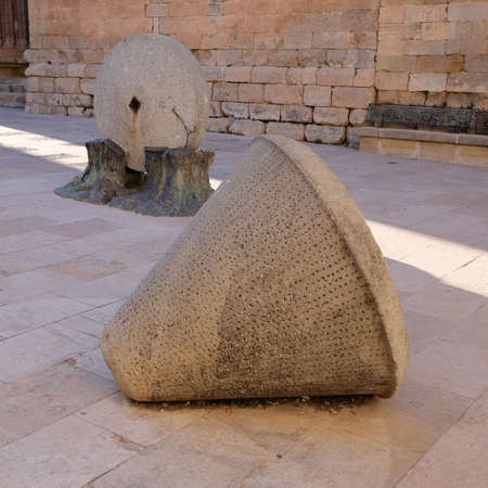 Roman stones tillageの写真素材