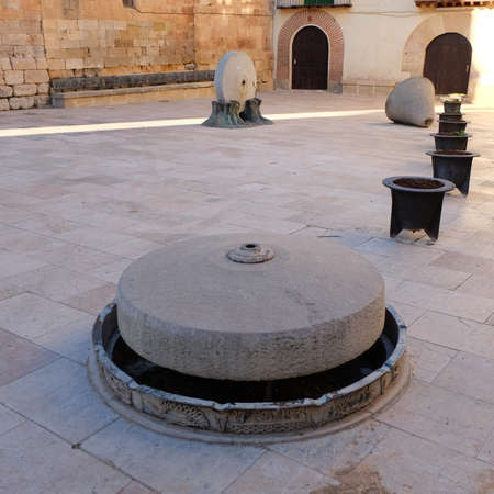 Exhibition tillage stonesの写真素材