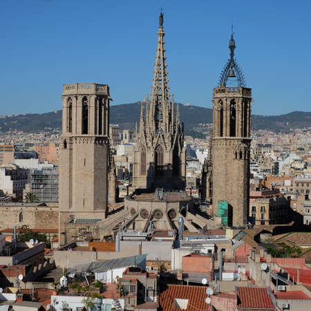 Gothic Cathedral Quarterの写真素材