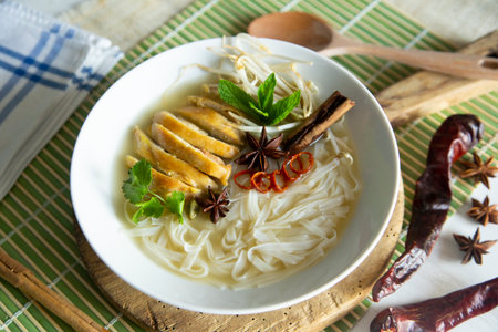 Vegan Vietnamese Pho Soup. Phá»Ÿ, often written as pho, is a traditional Vietnamese dish based on...