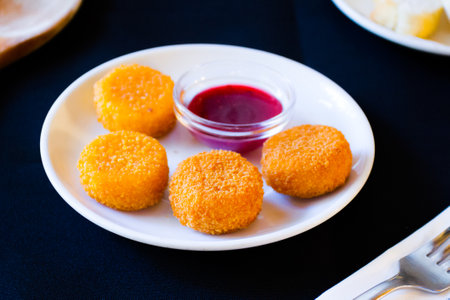 The croquette is a portion of dough made from a dense sauce such as bechamel and a mincemeat of...