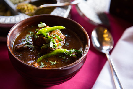 Korma, also qorma Kavurma or kurma, is a mild-flavored curry originating in India and Turkey, often...