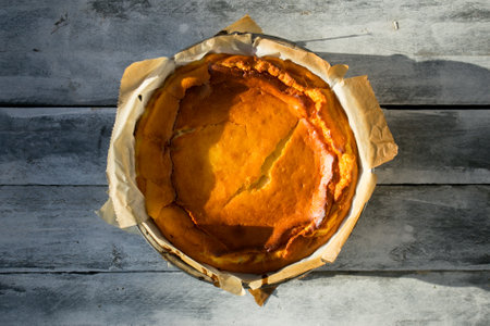 Cheesecake is a sweet dessert that consists of one or more layers. The main, and thickest, layer consists of a mixture of soft fresh cheese, eggs, and sugar.の写真素材