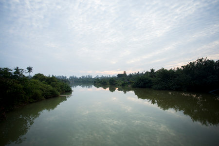Hin river in Sichon province in southern Thailand.