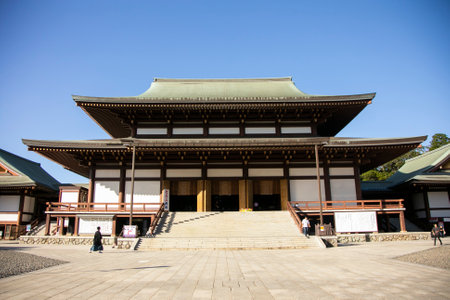 Narita, Japan; 1st October 2023: Naritasan Shinshoji Temple is popular Buddhist temple complex in Narita Cityのeditorial素材