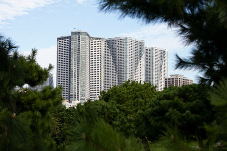 The Gardens of Hamarikyu are a public park in ChÅ«Å, Tokyo, Japan. Located at the mouth of the...