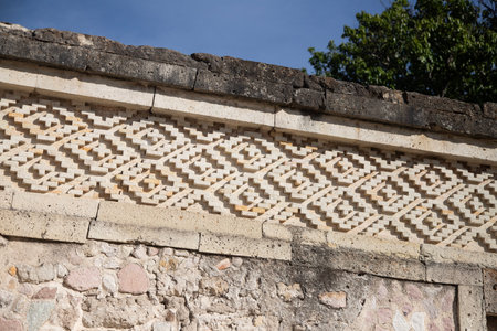 Archaeological zone of the Zapotec culture located in the municipality of San Pablo Villa de Mitla...