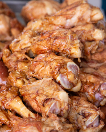Mexico City, Mexico; 1st November 2025: Street food stand serving the famous pork carnitas tacos in...