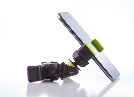 Holder and accessories for mobile and smartphonesの写真素材