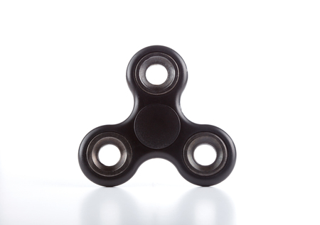 Anti stress and relaxation fidgets, cube and spinner for exhausted peopleの写真素材