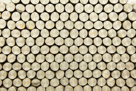 aluminum metal raw material in the form of long tubesの写真素材