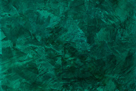 background of stucco textures with effect of marble malachite color. artistic background handmadeの写真素材
