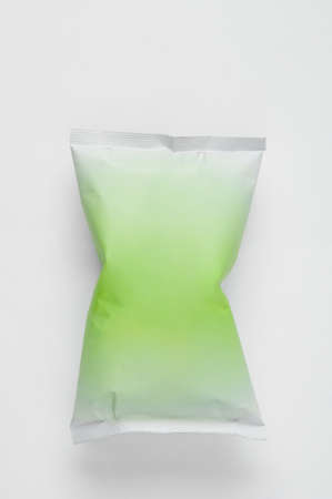package template with chips on white background with shadow