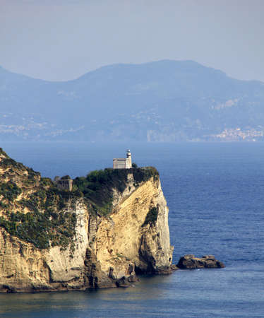 Capo Miseno Lighthouseの写真素材