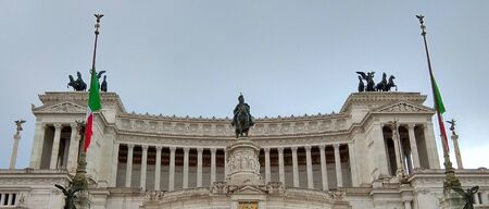 Photo of the Piazza Venezia in Rome