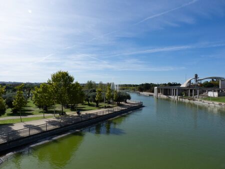 Photo of a park during the day in Madridの写真素材