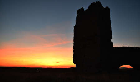 a beautiful sky with starsの写真素材