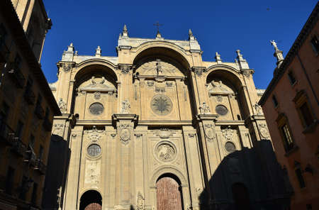the cathedral of Granada in Spain