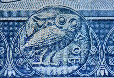 details of some greece banknotes