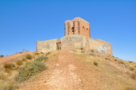 Aragon tower, Molina de Aragon. Guadalajaraの写真素材