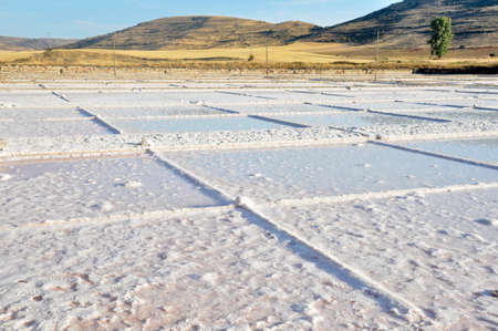 Salt flat of Imon, Guadalajara (Spain)のeditorial素材