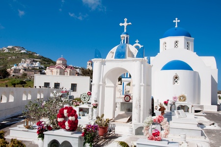 Chapel in Santorini island, Greece