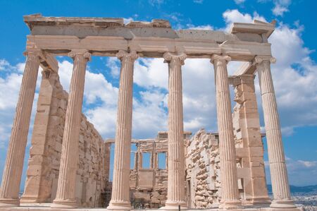 Acropolis of Athensの写真素材