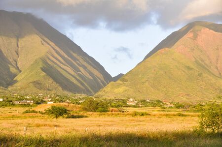 Landscape at Maui, Hawaiiの写真素材