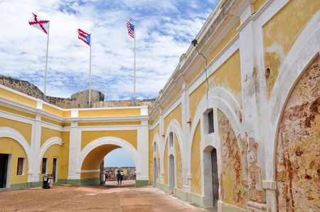 Fort San Felipe del Morro, Puerto Ricoのeditorial素材