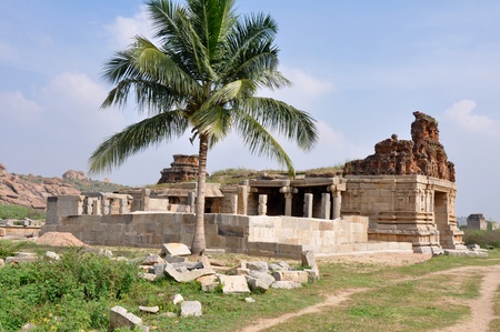 Jaina temples, Hampi (India)のeditorial素材