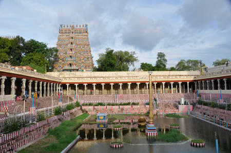 The Meenakshi Temple, Madurai (India)のeditorial素材