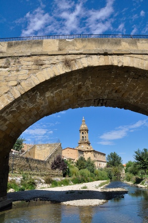 Cuzcurrita, town in La Rioja  Spain の写真素材