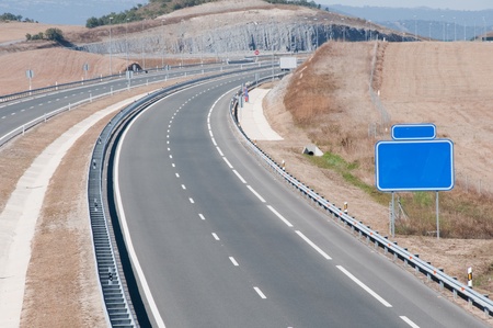 Highway under construction