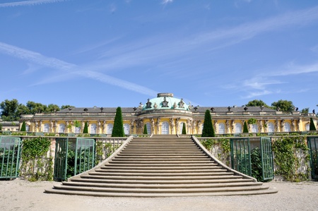 Schloss Sanssouci, Potsdam  Germany  のeditorial素材