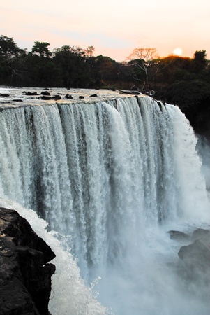 Lumangwe Falls, Zambiaの写真素材