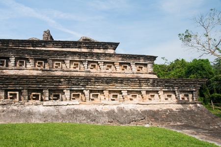 Archaeological site of El Tajin, Veracruz  Mexico  の写真素材