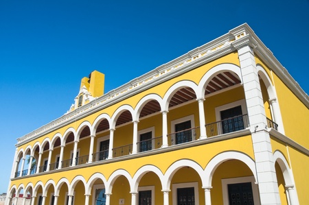 Campeche Public State Library  Mexico のeditorial素材