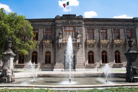 Chapultepec castle, Mexico cityのeditorial素材