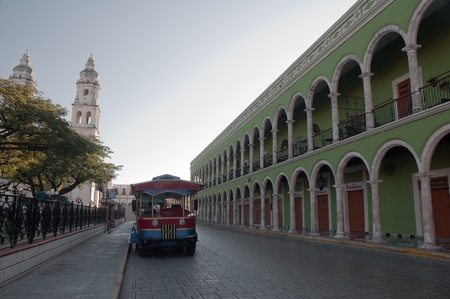 Campeche s main square  Mexico 