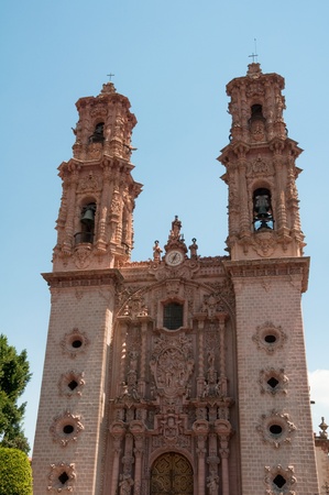 Santa Prisca parish in Taxco de Alarcon, Guerrero  Mexico の写真素材